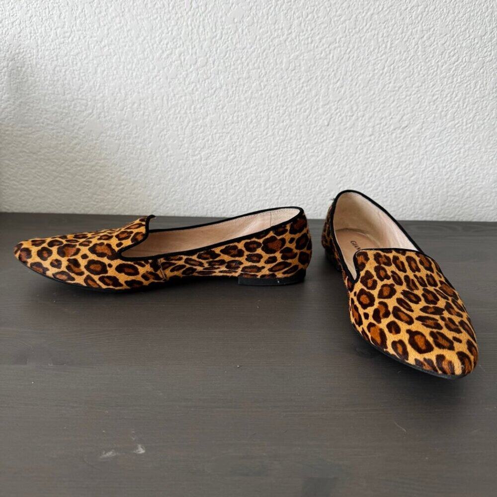 Gianni Bini | Cheetah Print Hide Leather Loafers Size 7 - Picture 8 of 11